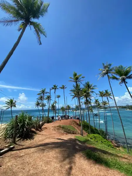 Exclusive beach sunset view Galle Fort Weligama